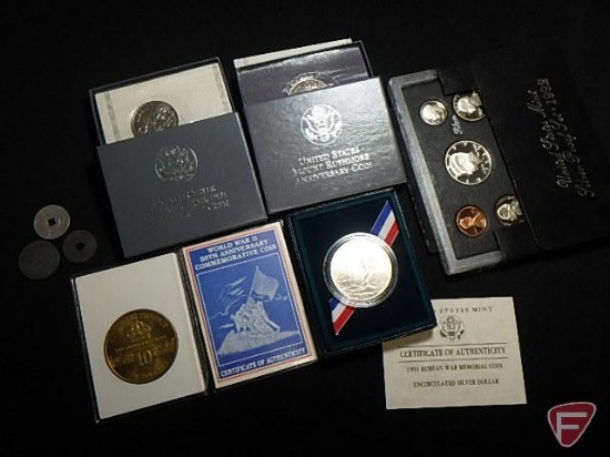 1992 US Mint Silver Proof Set in original packaging,