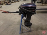 Evinrude 9.9hp outboard boat motor, sn R08194403