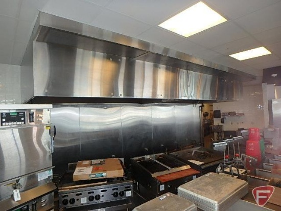 (2) CaptiveAire 9x5 vent hoods with Ansul Fire Suppression System