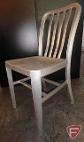 (6) aluminum dining room chairs