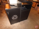 Waste and recycling receptacles/castle bins