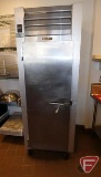 Traulsen G12011 commercial upright freezer on casters, 115v, 404A refrigerant