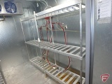 Aluminum 3 tier keg rack: (6) 76