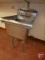 Ironwork stainless steel bar sink with 10