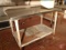 Stainless steel table with under shelf, 48