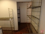 (2) 4 tier shelves 36