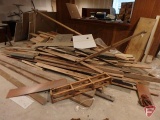 Used lumber: 4x2s, 1x4s, 2x6s, 2x8
