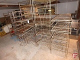 (7) wire shelves
