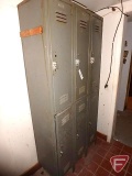 6 compartment locker room cabinet