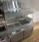 Marshall Air RR5-485RT hot food holding station with custom over shelf, built in adjustable timers
