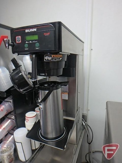 Bunn infusion series ITCB-DV commercial 29" coffee/ice tea brewer with tray, 120v