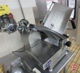 Globe Food Equipment Co. 4975A commercial meat slicer, automatic meat carriage