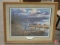 Framed and matted print, Swamp Islands by Ken Zylla, 369/800, 27inHx33inW