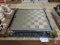 Castle/Dragon Chessboard with chess pieces stored underneath