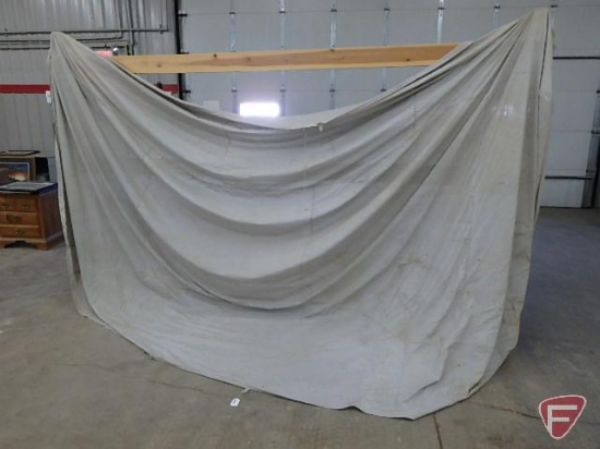 Canvas boat/car cover