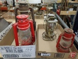 (4) oil/kerosene lanterns