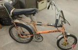 Raleigh Chopper bicycle, 3 speed, 15/20in diameter wheels, seat needs repair