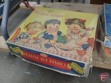 Ideal Plastic Toy Dishes in original box