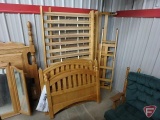 Wood bunk beds, twin size 43inW