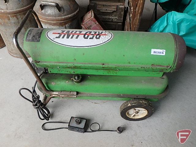 Red Line kerosene forced air heater | Proxibid