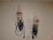 Grain Belt electrical wall lights (both)
