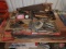 Vise grips, c clamps, wrenches, saws, hammers, screwdrivers, pry bars, dipstick heater,