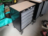 Gladiator Cadet 5 drawer rolling metal cabinet, 35inH