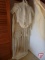 Vintage wedding dress with detachable train and veil, other vintage dress,