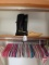 Franco Sarto women's black boots, appear unused size not marked, approx. size 9; boot stretcher, and