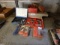 Oil seal installation tool, plastic storage container, flaring tool, wheel gear puller, and