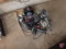 Craftsman dual motion 4amp sander model 315.11660, (2) Drill Master 18v cordless 3/8