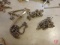 (2) chain binders and (3) chains with hooks
