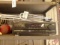 Technics SA-EX400 AM/FM radio stereo receiver, (2) speakers, and FM antenna