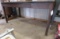 Shaw Walker 1 drawer metal desk with vinyl type top