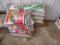 (4) 70lb Menards sand in a tube, (6) 50lb Mastercraft track sandbags