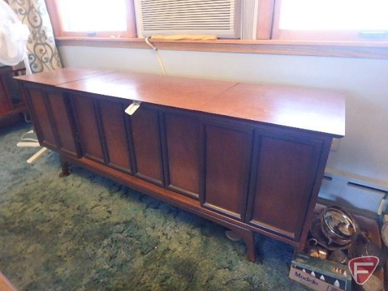 Stereo cabinet, no stereo, 70"x18"x27"H