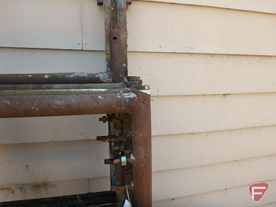 Scaffolding: (9) 5'x5' frames, 8' cross arms, (13) 2"x10"x8' wood planks