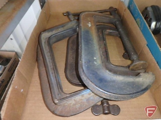 (4) c-clamps, one has been reinforced