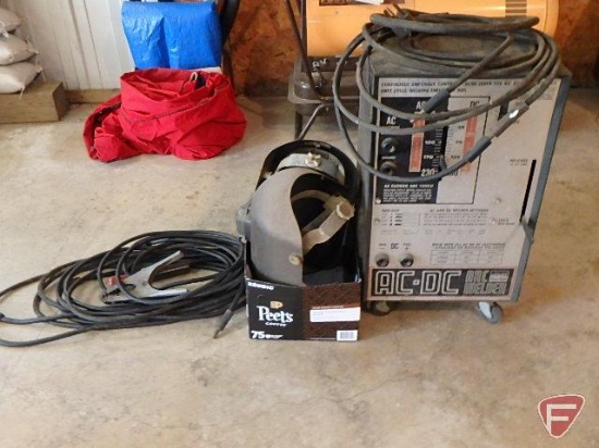Montgomery Ward Powercraft AC/DC arc welder, 230v, 1ph, model 110-086