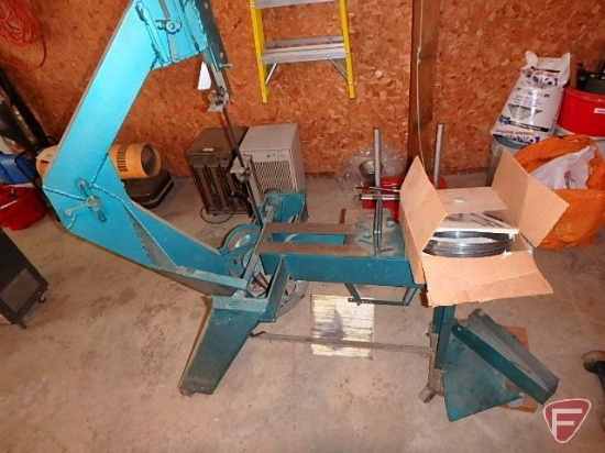 Apollo band saw, 115v, 1ph, 1/3hp electric motor, (3) blades,