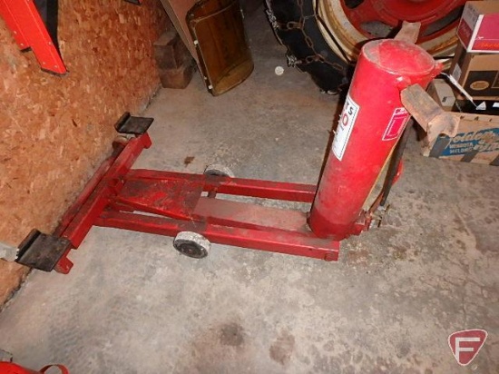 Coats S-50 pneumatic universal frame lift jack, gear operated