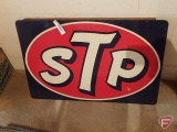STP advertising pressed board one sided sign, 36