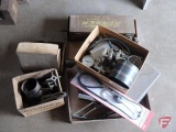 Mechanics stethoscope, valve spring removers, automotive ridge remover, brake bleeder,