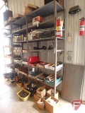Metal shelf, (18) 18