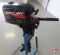 5 HP Mercury outboard motor with gears, includes gas tank