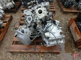 Motors/transmissions for parts: Yamaha twin, V-twin, 4-cyl., five pcs