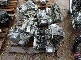 Motors/transmissions for parts: Suzuki 6S550 4-cyl., Kawasaki 650 4-cyl., Honda 4-cyl.