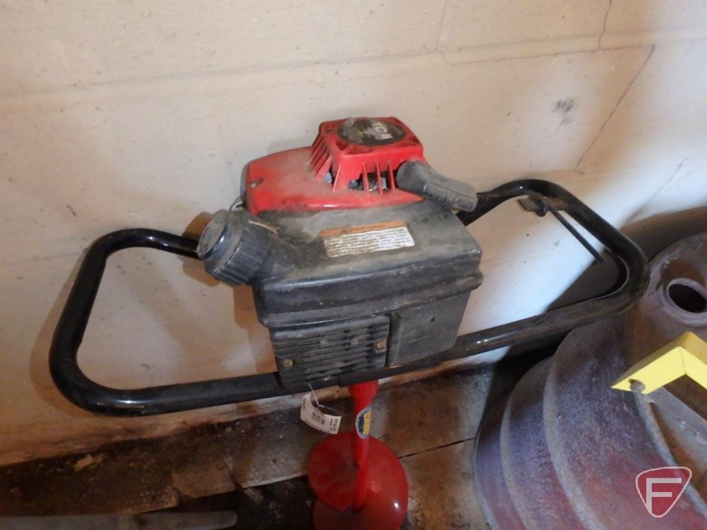 Eskimo TC2 ice auger, Tecumseh 2 stroke 
