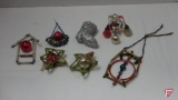 Vintage beaded Christmas ornaments