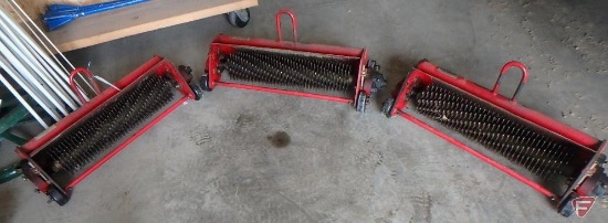 (3) Toro Verticut reel units